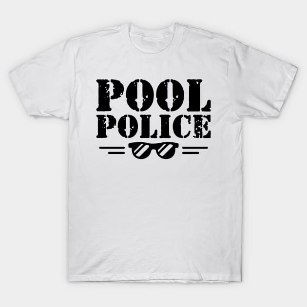 Pool Police T-Shirt by KC Happy Shop